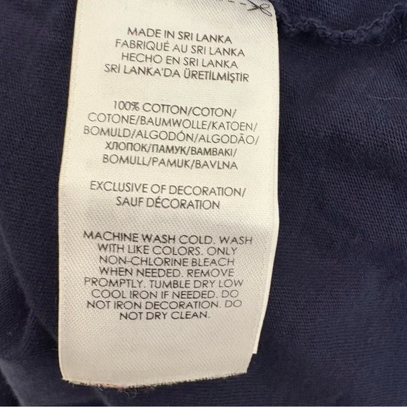 Polo Ralph Lauren Jersey Hooded T Shirt Mens Lightweight Blue Pony Size XL - Picture 8 of 9